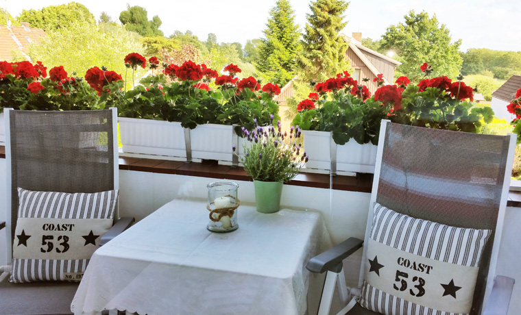 Apartment Backbord - Balkon